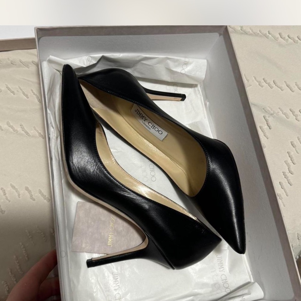 Jimmy Choo Black Women's Heels
